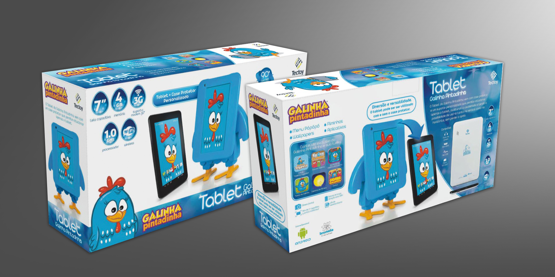 Packaging Galinha Pintadinha