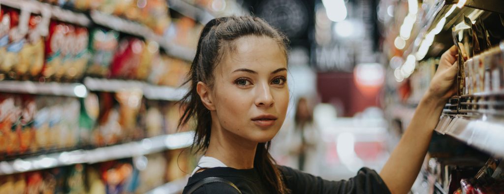 Girl on Point of Sale